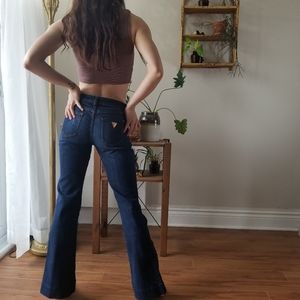 Guess Britney Flare Jeans Denim Low Rise Bell